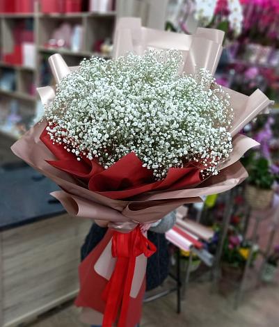 Букет цветов из: Гипсофила в Чунском
