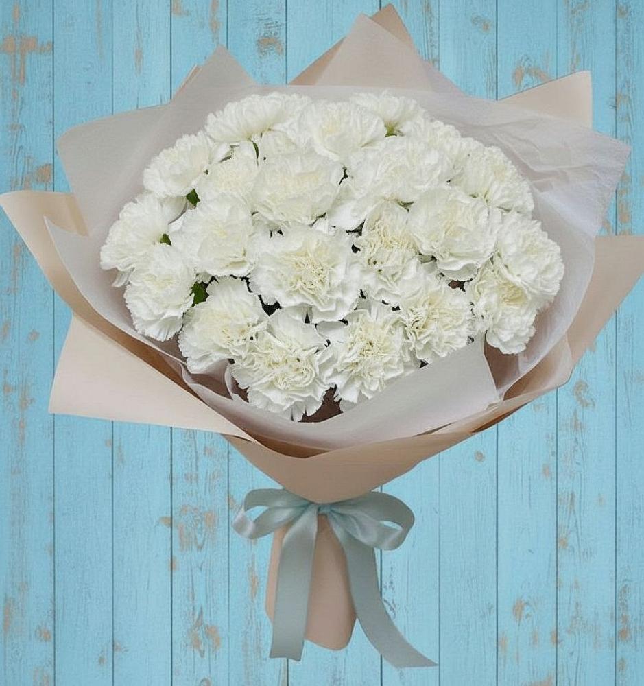 Букет цветов из: Гвоздики в Чунском