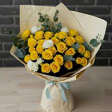 Букет цветов из:  Розы в Чунском