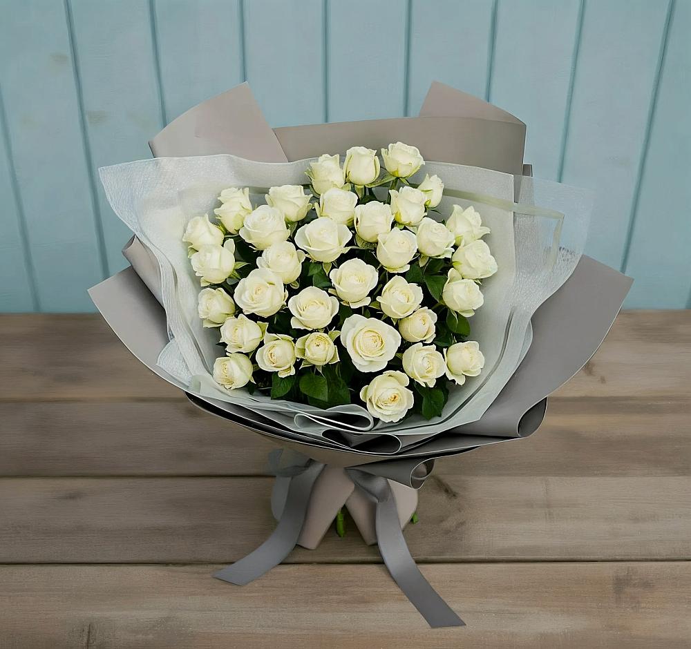 Букет Белоснежная нежность в Чунском