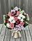 Букет цветов из: Альстромерии, Гвоздики, Розы и Хризантемы в Чунском