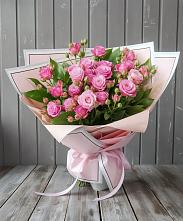 Букет Розовый кустик в Чунском