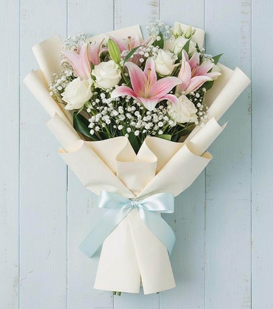 Букет цветов из: Лилии в Чунском