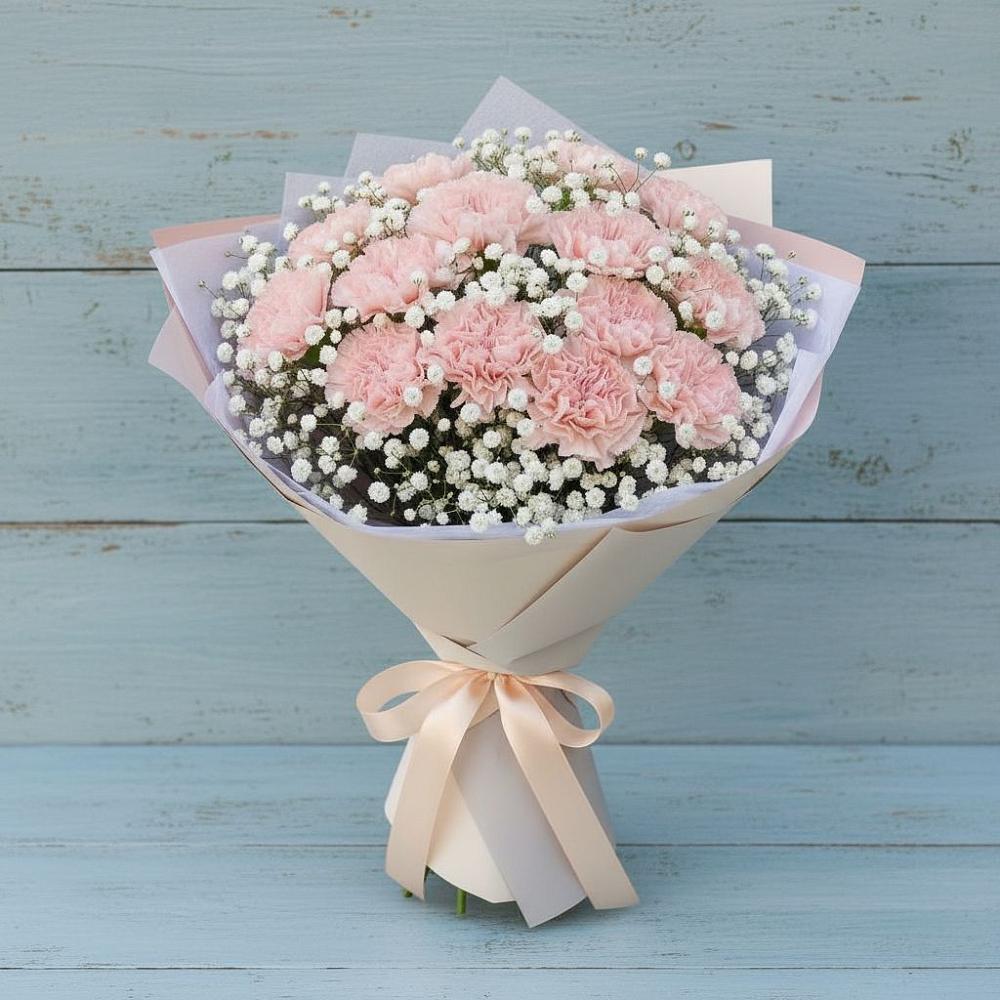 Букет цветов из: Гвоздики в Чунском