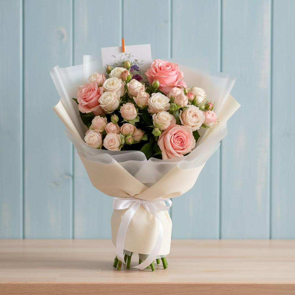 Букет цветов из: Розы в Чунском