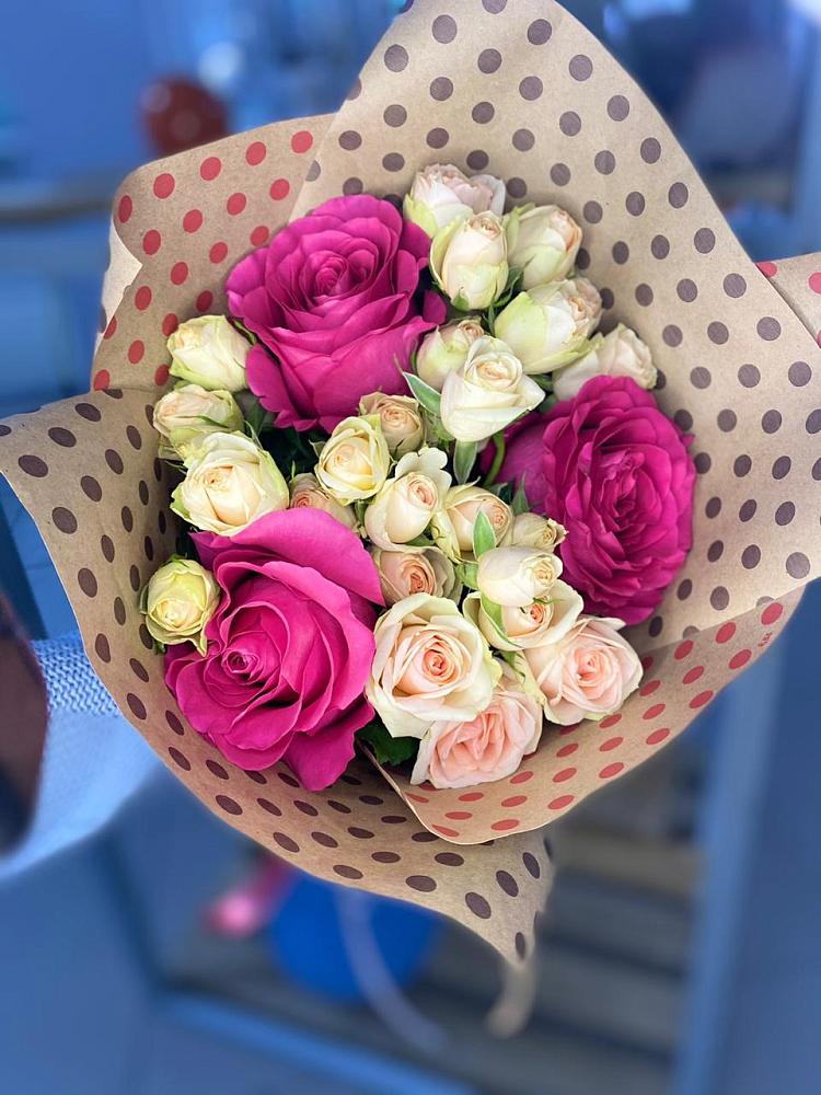 Букет цветов из: Розы в Чунском