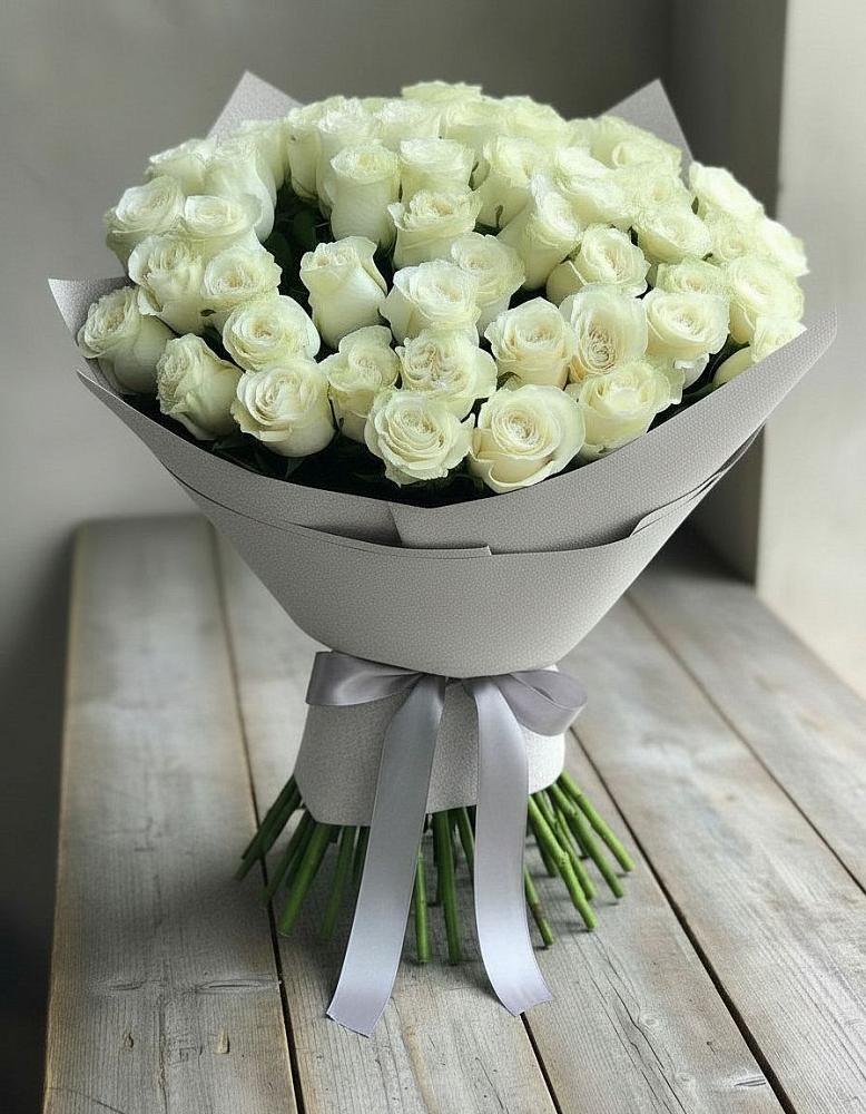 Букет 35 Белых роз в Чунском