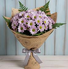 Букет цветов из:  Хризантемы в Чунском