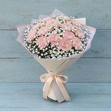 Букет цветов из:  Гвоздики в Чунском
