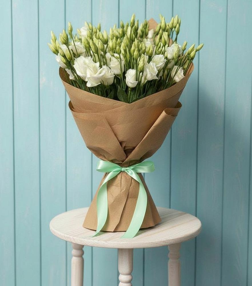 Букет цветов из: Лизиантусы в Чунском