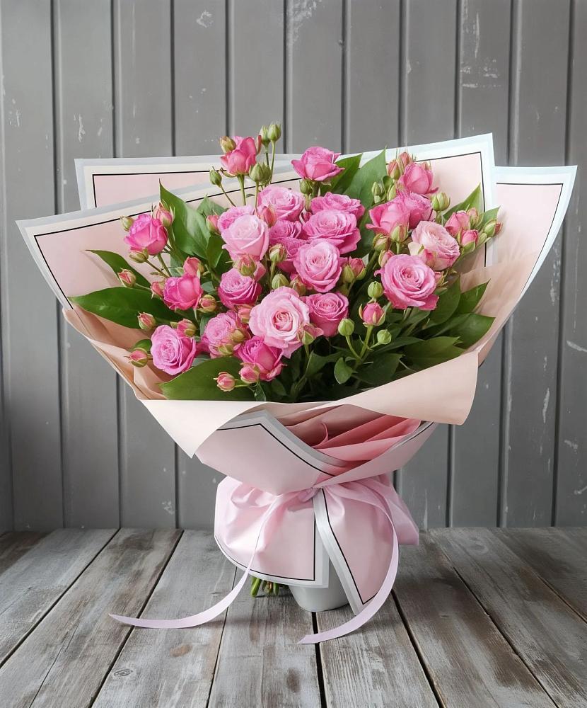 Букет Розовый кустик в Чунском