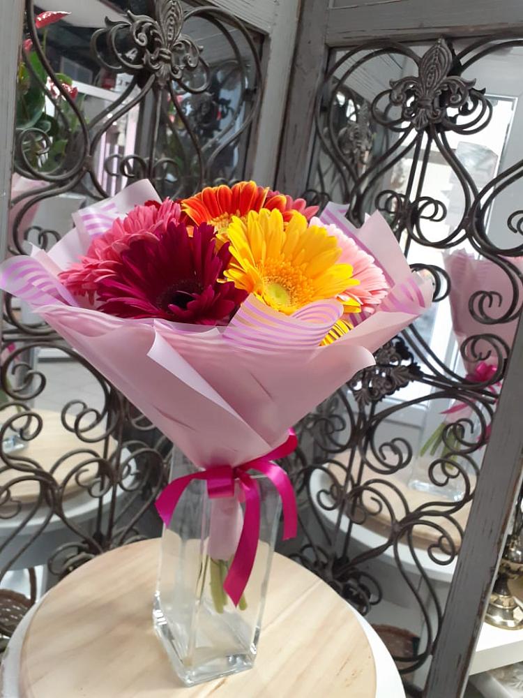 Букет цветов из: Герберы в Чунском