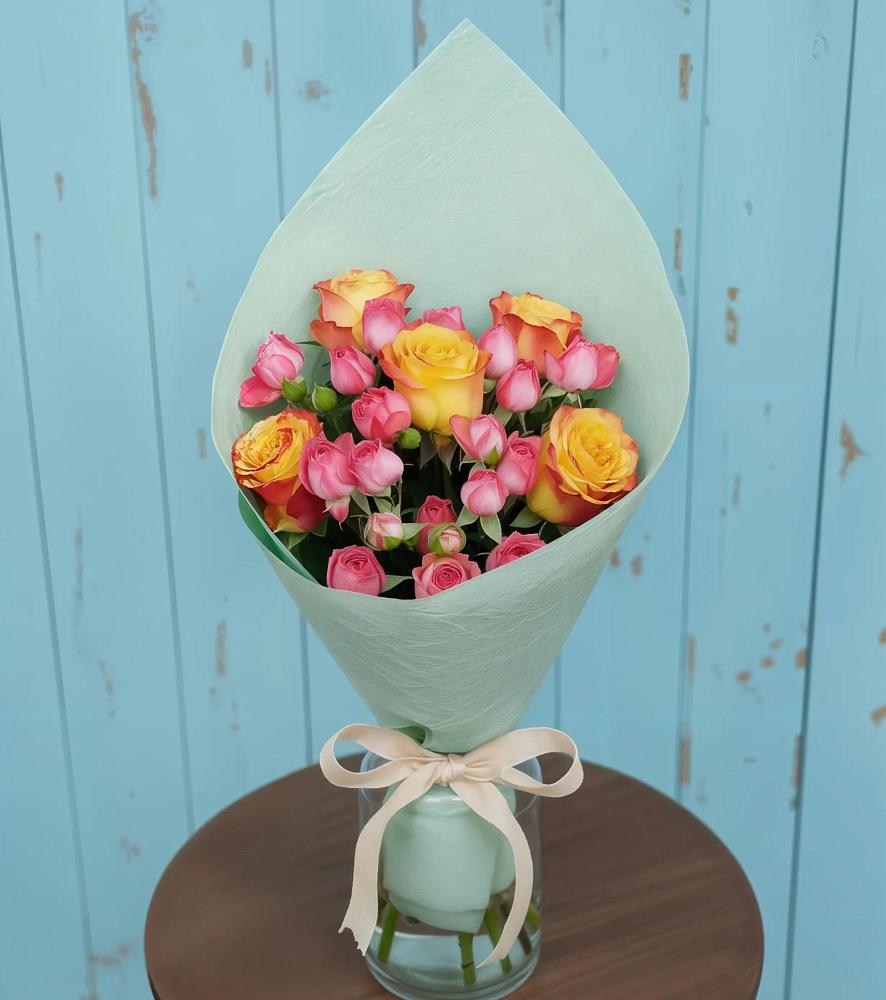 Букет цветов из: Розы в Чунском