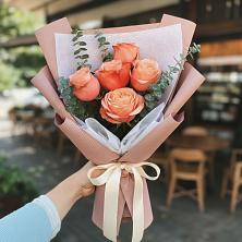 Букет цветов из:  Розы в Чунском