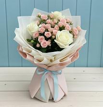 Букет цветов из:  Розы в Чунском