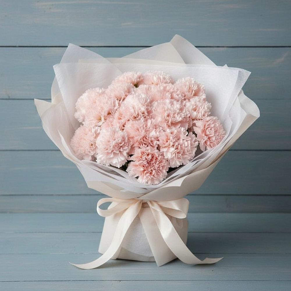 Букет цветов из: Гвоздики в Чунском