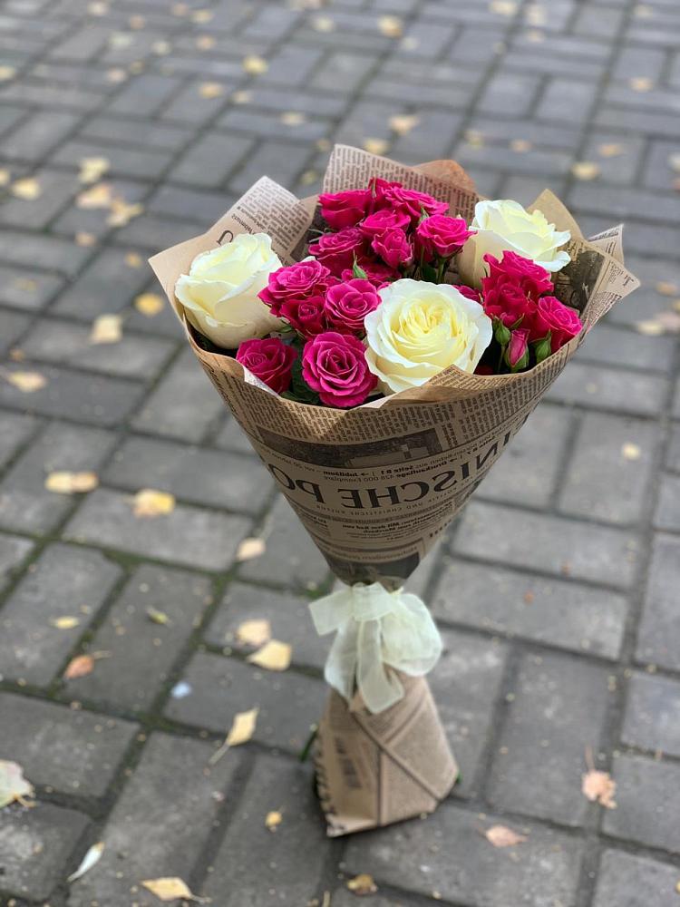 Букет цветов из: Розы в Чунском