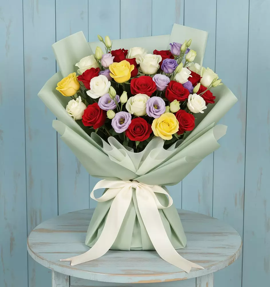 Букет цветов из: Розы в Чунском