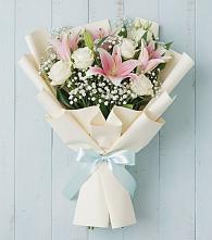 Букет цветов из:  Лилии в Чунском