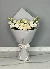 Букет цветов из:  Розы и Лизиантусы в Чунском